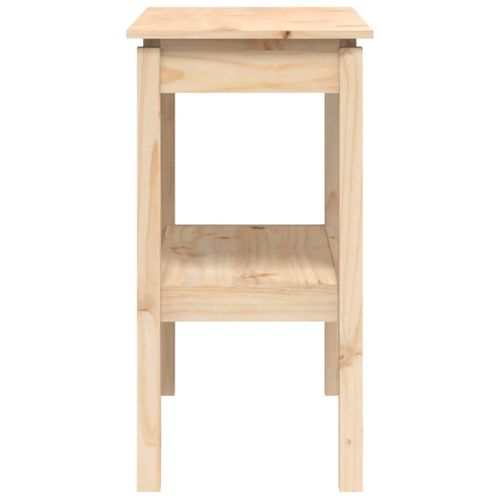 Table Console - Table D'entrée 80x40x75 Cm Bois Massif De Pin