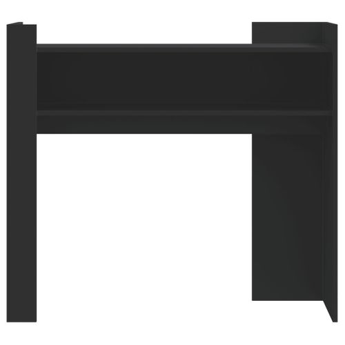Table Console - Table D'entrée Noir 100x35x90 Cm Bois D'ingénierie