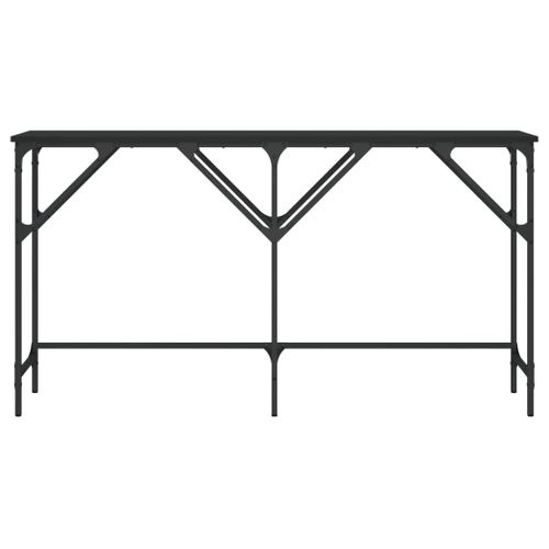 Table Console - Table D'entrée Noir 140x29x75 Cm Bois D'ingénierie