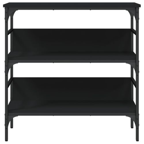 Table Console - Table D'entrée Noir 75x32x75 Cm Bois D'ingénierie
