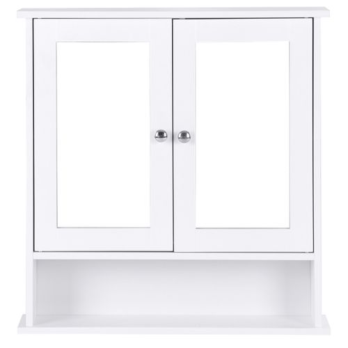 Armoire De Toilette Armoire Murale Pour Aalle De Bains Armoire à Pharmacie Portes Miroir En Mdf