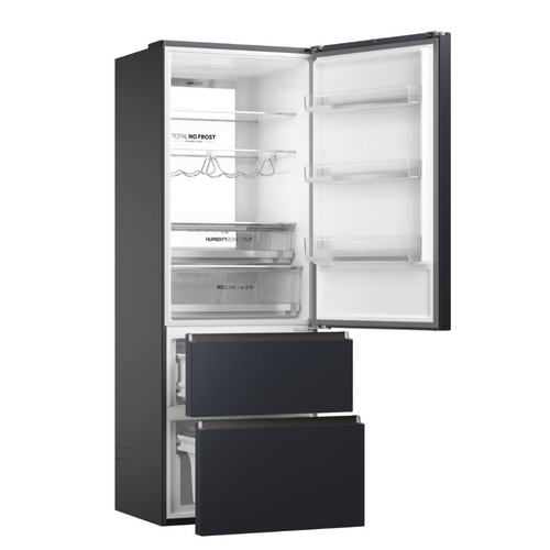 Réfigérateur Combiné 70cm 483l No Frost Noir - Htw7720enmb