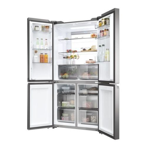 Réfrigérateur Américain 90.8cm 646l Nofrost Inox - Hcr39f19ewmm