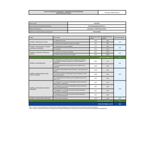 Lave-linge Frontal 10.5 kg 1400 trs/mn - Wf5s1045bw