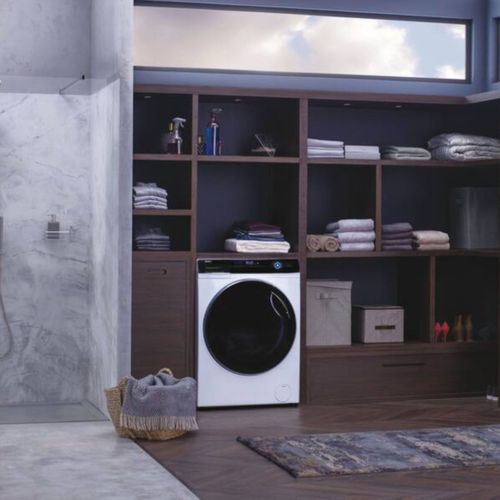 Lave linge hublot HAIER HW150-BP14986E 15 kg Blanc