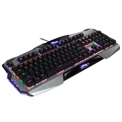 Clavier Mécanique Gamer - LED Rétro-éclairé - Avec Blue Switch - Ekm729 - Ops Xl - Azerty