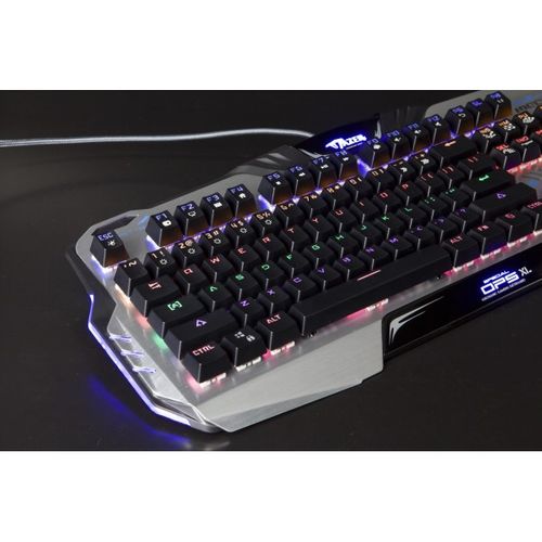 Clavier Mécanique Gamer - LED Rétro-éclairé - Avec Blue Switch - Ekm729 - Ops Xl - Azerty