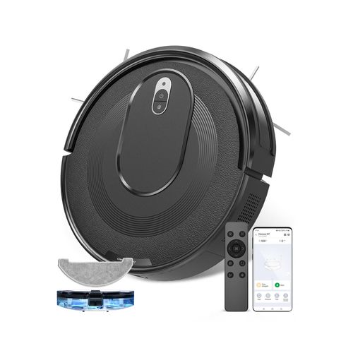 Cleanova W7-4000pa Aspirateur Robot Laveur-120min Autonomie-alexa/app/ifttt-ultra Silencieux 55db