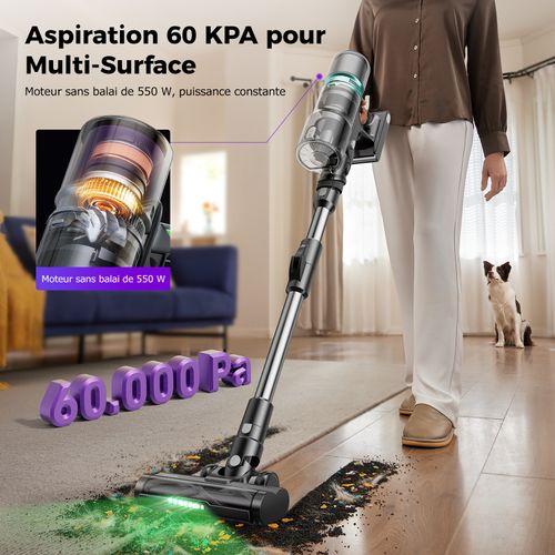 Balai Sans Fil Promo Aspirateur Balai N Crosswave C6 Select