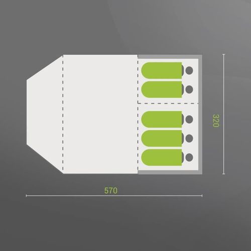 Tente De Camping Familiale 4 Places Capri - Tout Inclus