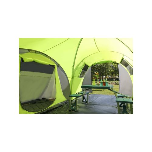 Tente De Camping Familiale 8 Places Torino Kingcamp - Dimensions : 600 X 570 X 203 Cm