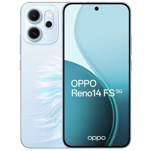 Smartphone Oppo Reno14 Fs 5g 6.57" Double Sim Android 15 USB Type-c 12 Go 512 Go 6000 Mah Bleu