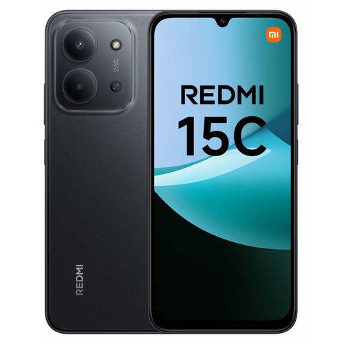 Smartphone Redmi 15c 17,5 Cm (6.9") 4g USB Type-c 4 Go 256 Go 6000 Mah Noir