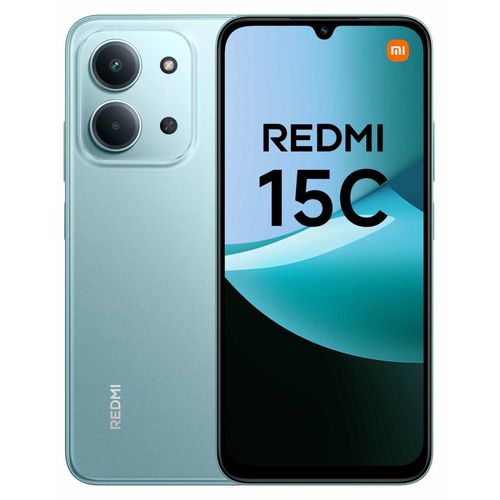 Smartphone Redmi 15c 17,5 Cm (6.9") 4g USB Type-c 4 Go 256 Go 6000 Mah Vert