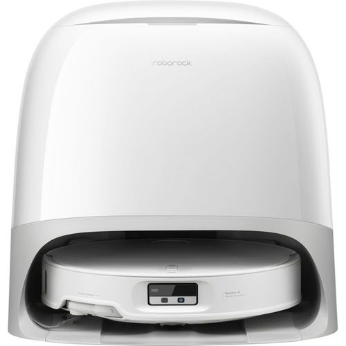 Aspirateur Robot Laveur - Qrevo Curvx - 22 000 Pa - Navigation Retractsense Lidar - Blanc