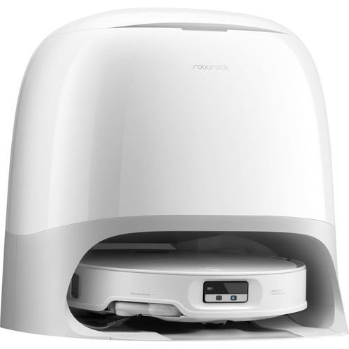 Aspirateur Robot Laveur - Qrevo Curvx - 22 000 Pa - Navigation Retractsense Lidar - Blanc