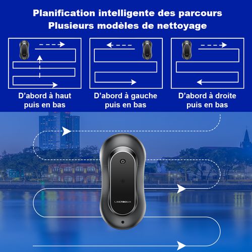 Robot Lave Vitre YW810 - Contrle APP - Double Pulvrisation - 10 Lingettes