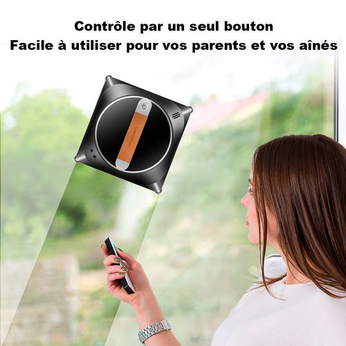 Nettoyeur De Fenêtres Robot Yw910 – Pulvérisation Double - 3 Modes Automatiques