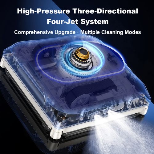 Nettoyeur De Fenêtres Robot S11 – Pulvérisation 4 Direction- Contrôle Bluetooth