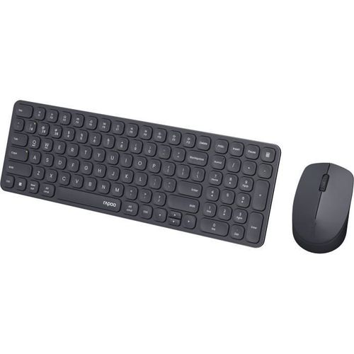 Ensemble Clavier-souris - 9310m - Sans-fil - Multimode - Ultra-slim - Noir