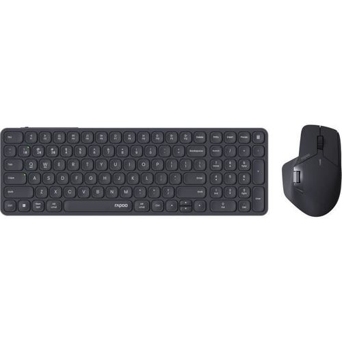 Ensemble Clavier-souris - 9760m - Sans-fil - Ultra-slim - Dark Grey
