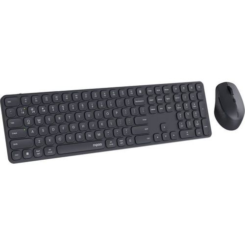 Ensemble Clavier-souris - 9810m - Sans-fil - Multimode - Dark Grey