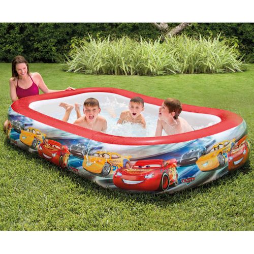 Piscine Cars Swim Center Multicolore 262x175x56 Cm