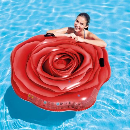 Matelas Rose Rouge 137 Cm Intex
