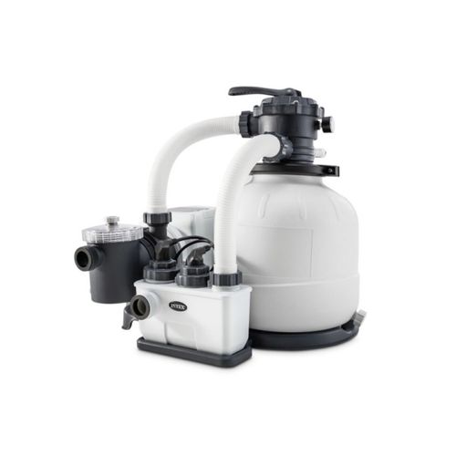 Combiné Groupe De Filtration À Sable 8 M³/h + Stérilisateur Au Sel Qx2600