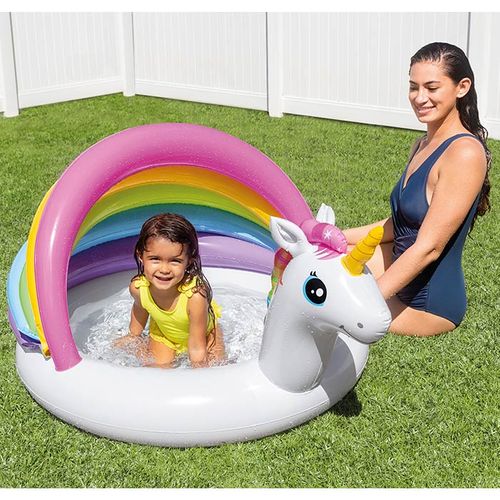 Pataugeoire Gonflable Licorne Intex