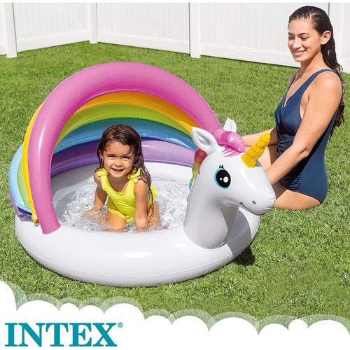 Pataugeoire Gonflable Licorne Intex