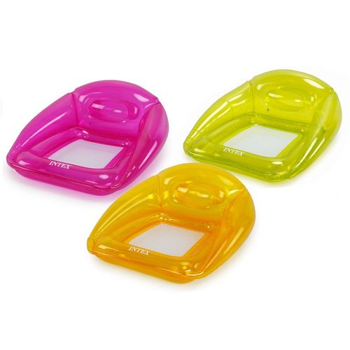 Fauteuil Gonflable Candy Maille Intex - Rose