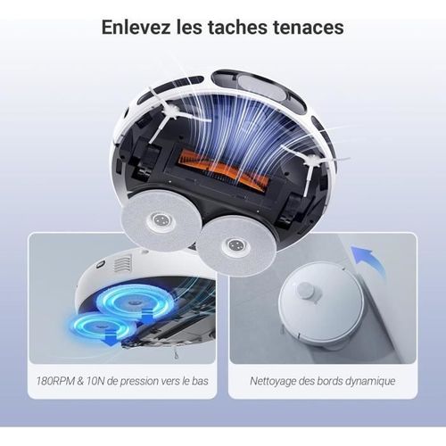 Aspirateur Robot  Aspirateur Robot LDS LIDAR - RS20 Pro