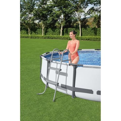 Echelle 2x2 Marches - Pour Piscine Hauteur 84 Cm