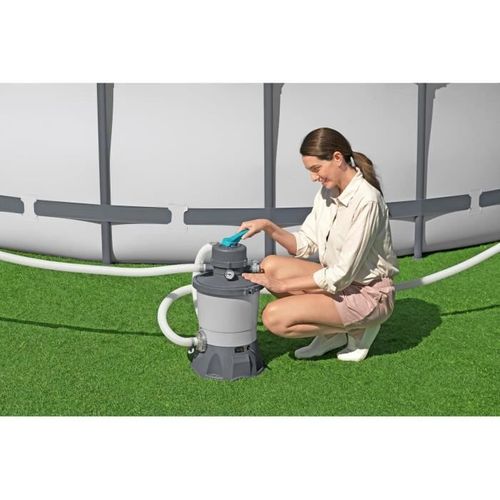 Filtre à Sable / Pompe De Filtration Pour Piscine Jusqu'a 18 M3- - 3 596 L/h - Avec Préfiltre