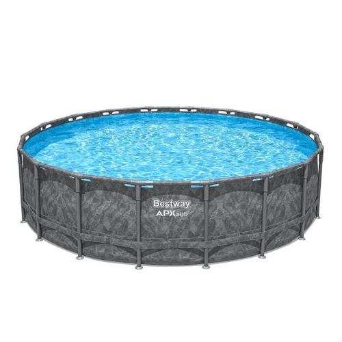 Kit Piscine Hors Sol Tubulaire Bestway - Apx 365™ - 549 X 132 Cm - Ronde (filtre à Sable, 250 G )
