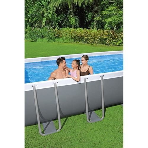 Kit Piscine Hors Sol Tubulaire Bestway - Steel Pro Max - 549 X 274 X 122 Cm - Rectangulaire
