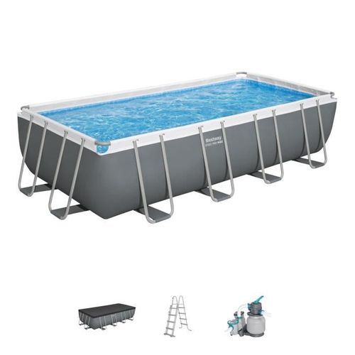 Kit Piscine Hors Sol Tubulaire Bestway - Steel Pro Max - 549 X 274 X 122 Cm - Rectangulaire