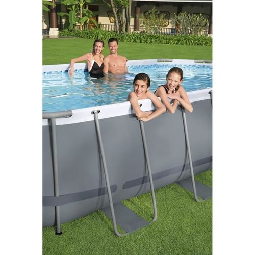 Kit Piscine Hors Sol Tubulaire Bestway - Steel Pro Max™ - 427 X 250 X 100 Cm - Ovale (avec Filtre)
