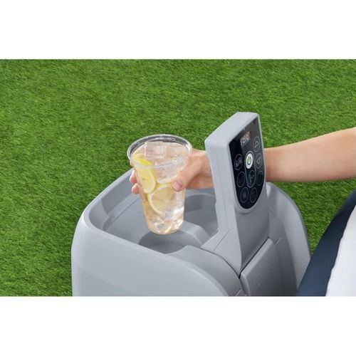 Spa Gonflable Bestway - Lay-z-spa Miami - 120 Airjets - 180 X 66 Cm - 2 à 4 Places - Rond