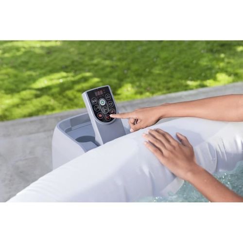 Spa Gonflable Bestway - Lay-z-spa Miami - 140 Airjets - 196 X 66 Cm - 4 à 6 Places - Rond