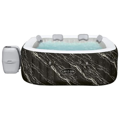 Spa Gonflable Bestway - Lay-z-spa Hollywood - 140 Airjets - 180 X 180 X 66 Cm - 4 à 6 Places - Carré
