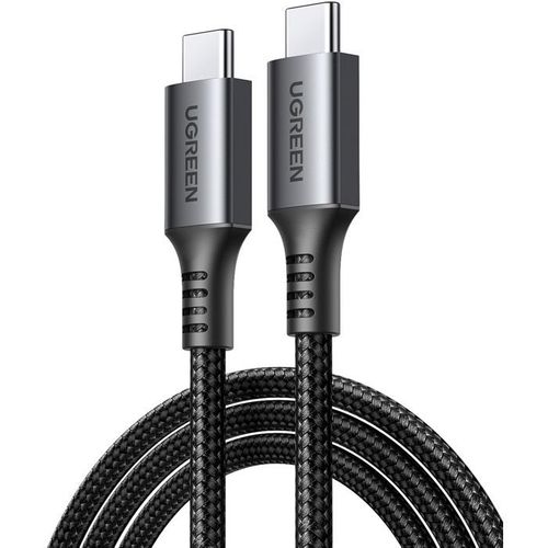 Câble USB-c - Câble Data 1 M - 60w - Nylon - Pd - Noir