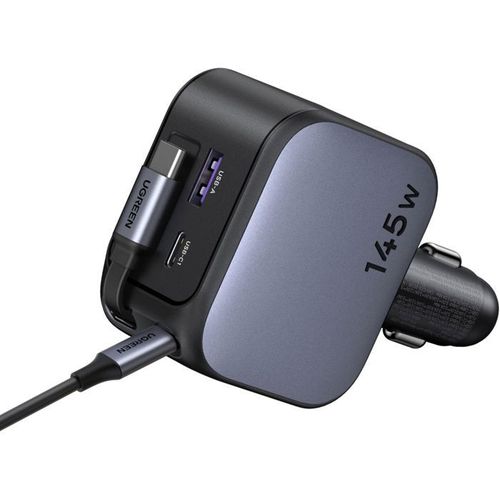 Chargeur Voiture - 145w - Avec Câble Rétractable