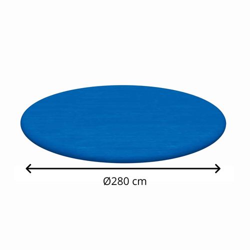 Bâche Hivernage Pour Piscine Hors-sol Bestway Ø244 Cm Ronde