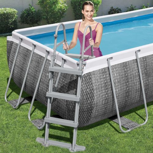 Échelle De Piscine À 4 Marches Flowclear 107 Cm