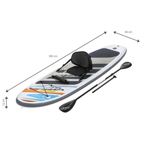 Paddle Sup Convertible En Kayak - White Cap Hydro-force - L 305 Cm X L 84 Cm X H 12 Cm