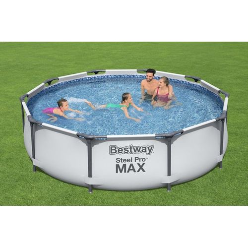 Piscine Hors Sol Ronde Steelpro Max 366x76cm - Bestway - 56416