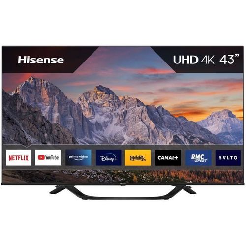 43a63h - TV LED 43" (108 cm ) - 4k Uhd (3840 X 2160) - Dolby Vision - TV Connecté - 3xHDMI 2.0