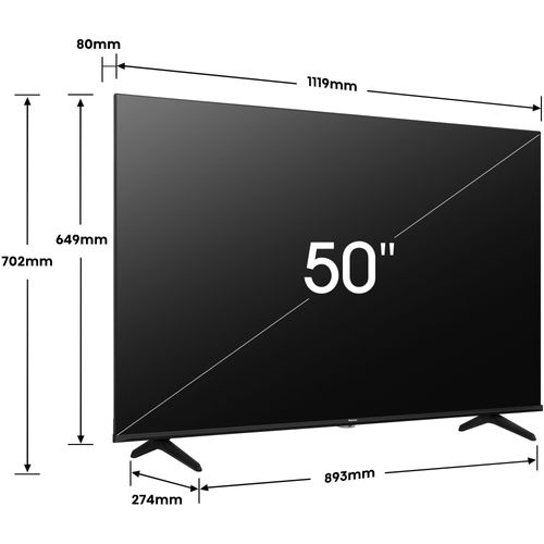 50e7nq - TV Qled 50 (126 Cm) - 4k Uhd 3840x2160 - Hdr10 - TV Connecté - 3xhdmi 2.1 - Wifi